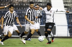 Ronald no jogo contra o Santos, pelo Brasileiro Sub-20
