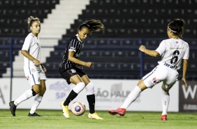 Adriana no jogo contra o Santos, pelo Paulistão Feminino