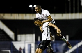 Belezi comemora seu gol contra o Gois, pelo Campeonato Brasiieiro Sub-20