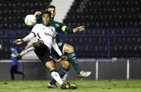 Cauê na vitória sobre o Goiás, pelo Campeonato Brasileiro Sub-20
