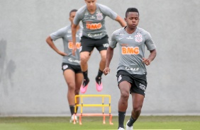 Cazares na manhã deste sábado, no CT Dr. Joaquim Grava