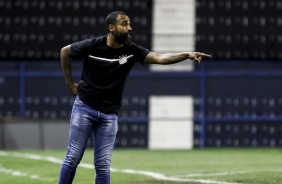 Coelho na vitória sobre o Goiás, pelo Campeonato Brasileiro Sub-20