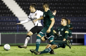 Lucas Belezi na vitória sobre o Goiás, pelo Campeonato Brasileiro Sub-20