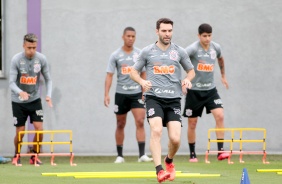 Mauro Boselli na manhã deste sábado, no CT Dr. Joaquim Grava