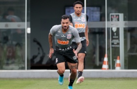 Michel Macedo na manhã deste sábado, no CT Dr. Joaquim Grava