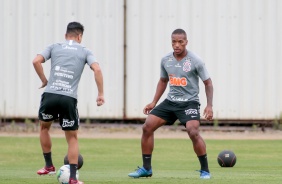 Xavier na manhã deste sábado, no CT Dr. Joaquim Grava