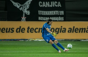 Cssio no jogo contra o Amrica-MG, na Neo Qumica Arena, pela Copa do Brasil