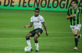 Cazares no jogo contra o Amrica-MG, na Neo Qumica Arena, pela Copa do Brasil