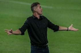 Mancini no jogo contra o América-MG, na Neo Química Arena, pela Copa do Brasil