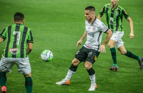 Ramiro no jogo contra o América-MG, na Neo Química Arena, pela Copa do Brasil