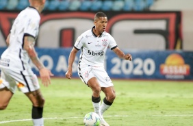 Davó no jogo contra o Atlético-GO, pelo Brasileirão
