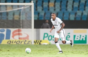 Marllon no jogo contra o Atlético-GO, pelo Brasileirão