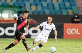 Ramiro no jogo contra o Atlético-GO, pelo Brasileirão
