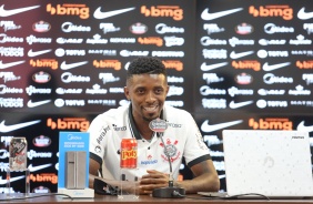Jemerson e Caf  apresentado no CT Joaquim Grava