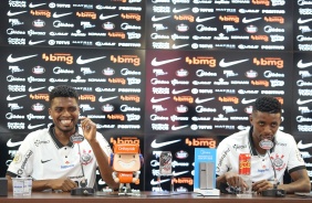 Cafu e Jemerson foi apresentado no CT Joaquim Grava