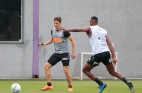Vital na atividade da manhã desta quinta-feira no CT Dr. Joaquim Grava