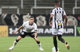 Gabriel durante jogo contra o Atlético-MG, pelo Brasileirão