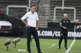 Mancini durante jogo contra o Atltico-MG, pelo Brasileiro