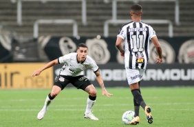 Gabriel na derrota para o Atlético Mineiro, na Neo Química Arena, pelo Brasileirão