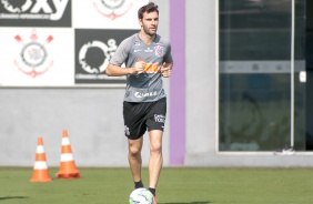 Boselli no treinamento deste sbado no CT Joaquim Grava