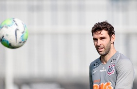 Mauro Boselli no treinamento deste sbado no CT Joaquim Grava