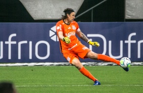 Cássio no jogo contra o Grêmio, na Neo Química Arena, pelo Brasileirão