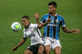 Davó no jogo contra o Grêmio, na Neo Química Arena, pelo Brasileirão