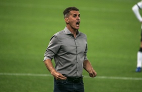 Mancini no jogo contra o Grêmio, na Neo Química Arena, pelo Brasileirão