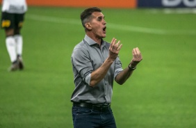 Mancini no jogo contra o Grêmio, na Neo Química Arena, pelo Brasileirão