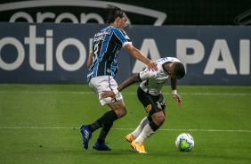 Otero no jogo contra o Grêmio, na Neo Química Arena, pelo Brasileirão