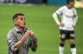 Vagner Mancini no jogo contra o Grêmio, na Neo Química Arena, pelo Brasileirão