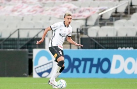 Jogadores em ao no jogo contra o Grmio pelo campeonato brasileiro