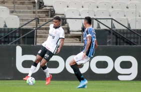 Leo Santos em ao no jogo contra o Grmio pelo campeonato brasileiro