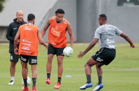 derson no treino desta quinta-feira no CT Joaquim Grava