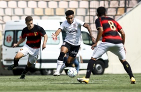 Du durante goleada sobre o Sport, pelo Campeonato Brasileiro Sub-20