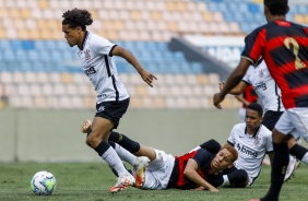 Reginaldo durante goleada sobre o Sport, pelo Campeonato Brasileiro Sub-20