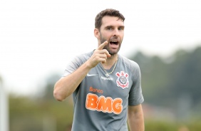 Boselli no último treino antes do jogo contra o São Paulo, pelo Brasileirão