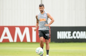 Camacho no último treino antes do jogo contra o São Paulo, pelo Brasileirão