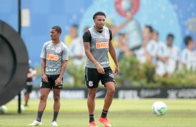 Éderson no último treino antes do jogo contra o São Paulo, pelo Brasileirão