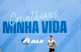 Roni no último treino antes do jogo contra o São Paulo, pelo Brasileirão