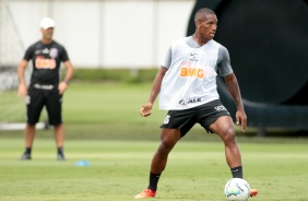 Xavier no último treino antes do jogo contra o São Paulo, pelo Brasileirão
