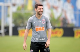 Boselli durante treino desta quinta-feira no CT Joaquim Grava