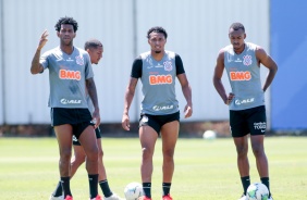 Gil, derson e Raul seguem treinando para jogo diante o Gois, pelo Brasileiro