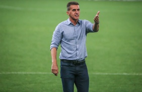 Mancini durante partida contra o Gois, pelo Campeonato Brasileiro, na Neo Qumica Arena