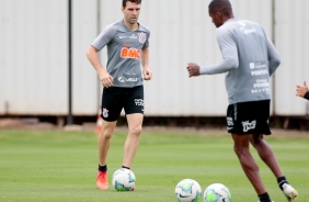 Mauro Boselli durante treino desta quarta-feira no CT Joaquim Grava