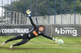 Mateus Donelli no treinamento desta vspera de Natal no CT Joaquim Grava