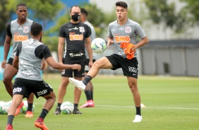 Roni no treinamento desta vspera de Natal no CT Joaquim Grava