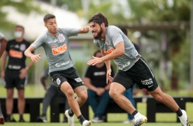 Bruno Mndez no treinamento desta vspera de Natal no CT Joaquim Grava