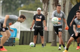 Flvio de Oliveira no treinamento desta vspera de Natal no CT Joaquim Grava