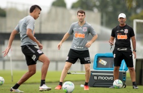 Mauro Boselli no treinamento desta vspera de Natal no CT Joaquim Grava